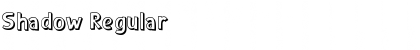 Download Shadow Regular Font Title Preview