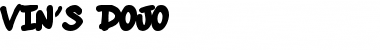 Download vin's dojo Regular Font Title Preview