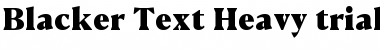 Download Blacker Text Heavy Font Title Preview
