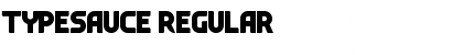 Download Typesauce Regular Font Title Preview