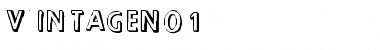 Download VintageNo1 Regular Font Title Preview
