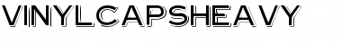 Download VinylCapsHeavy Regular Font Title Preview