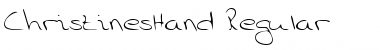 Download ChristinesHand Regular Font Title Preview