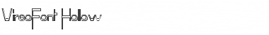 Download VireoFont Hollow Regular Font Title Preview