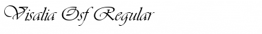 Download Visalia-Osf Regular Font Title Preview