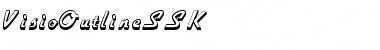 Download VisioOutlineSSK Regular Font Title Preview