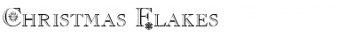 Download Christmas Flakes Regular Font Title Preview