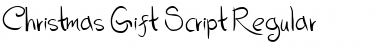 Download Christmas Gift Script Regular Regular Font Title Preview