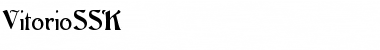 Download VitorioSSK Regular Font Title Preview