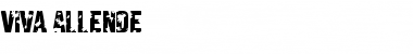 Download Viva Allende Regular Font Title Preview