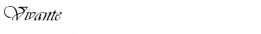Download Vivante Regular Font Title Preview