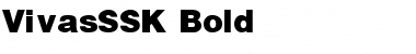 Download VivasSSK Bold Font Title Preview