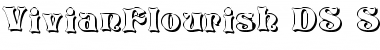 Download VivianFlourish DS Shadow Normal Font Title Preview