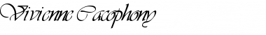 Download Vivienne Cacophony Regular Font Title Preview