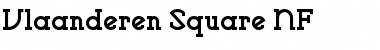 Download Vlaanderen Square NF Regular Font Title Preview