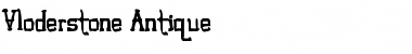 Download Vloderstone Antique Regular Font Title Preview