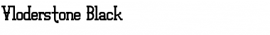 Download Vloderstone Black Regular Font Title Preview