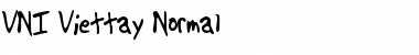 Download VNI Viettay Normal Font Title Preview