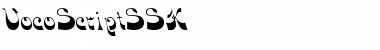Download VocoScriptSSK Regular Font Title Preview