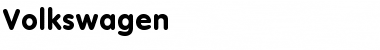 Download Volkswagen Regular Font Title Preview