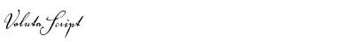 Download VolutaScript Regular Font Title Preview