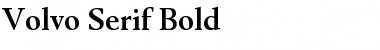 Download VolvoSerif Bold Font Title Preview