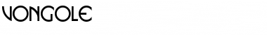 Download Vongole Regular Font Title Preview