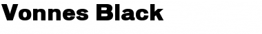 Download Vonnes Regular Font Title Preview