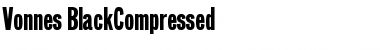 Download Vonnes Regular Font Title Preview