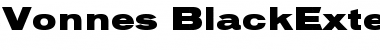 Download Vonnes Regular Font Title Preview