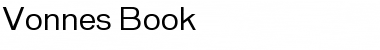 Download Vonnes Regular Font Title Preview
