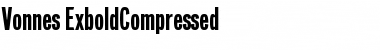 Download Vonnes Regular Font Title Preview