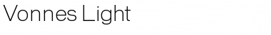 Download Vonnes Regular Font Title Preview