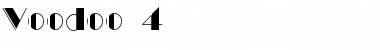 Download Voodoo 4 Regular Font Title Preview