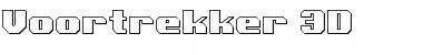 Download Voortrekker 3D Regular Font Title Preview