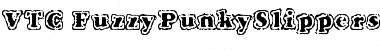 Download VTC FuzzyPunkySlippers Regular Font Title Preview