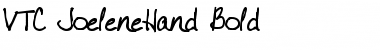Download VTC JoeleneHand Bold Font Title Preview