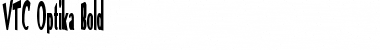 Download VTC Optika Bold Font Title Preview