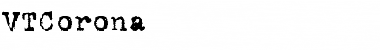 Download VTCorona Regular Font Title Preview