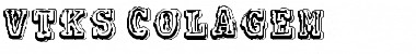 Download VTKS COLAGEM Regular Font Title Preview