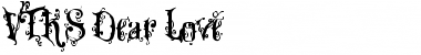 Download VTKS Dear Love Regular Font Title Preview