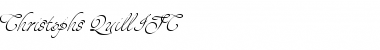 Download Christophs Quill ITC Regular Font Title Preview
