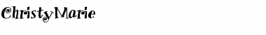 Download ChristyMarie Regular Font Title Preview