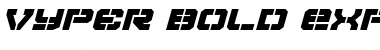 Download Vyper Bold Expanded Italic Bold Expanded Italic Font Title Preview