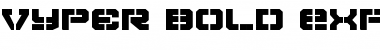 Download Vyper Bold Expanded Bold Expanded Font Title Preview