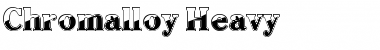 Download Chromalloy Bold Font Title Preview