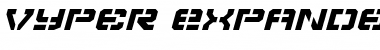 Download Vyper Expanded Italic Expanded Italic Font Title Preview