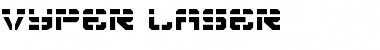 Download Vyper Laser Regular Font Title Preview