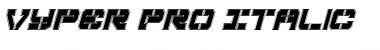 Download Vyper Pro Italic Italic Font Title Preview