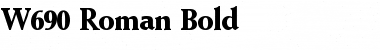 Download W690-Roman Bold Font